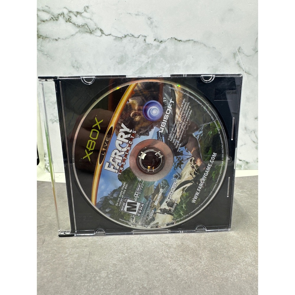 Far Cry Instincts Original Xbox Video Game Ubisoft Crytek Disc Only M Rating